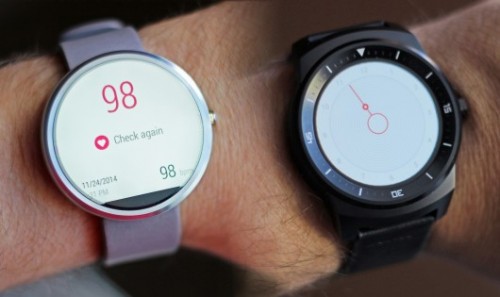 Android Özellikli Mükemmel Akıllı Saatler LG-G Ve Moto 360 Çıktı