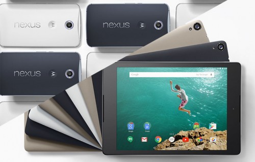 Google Nexus 6 ve Nexus 9