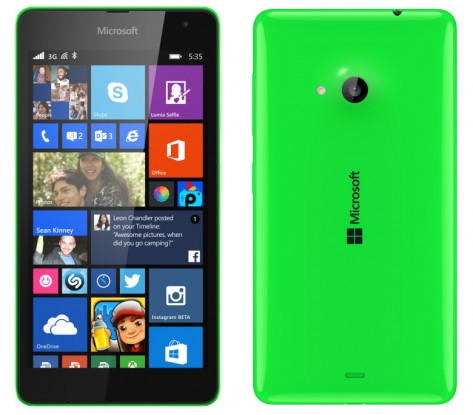 Microsoft Lumia 535 Akıllı Telefon Çalıştırıldı