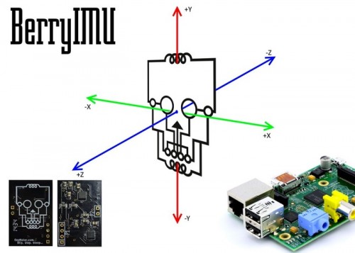 Raspberry Pi BerryIMU Yönlendirme Sensörü