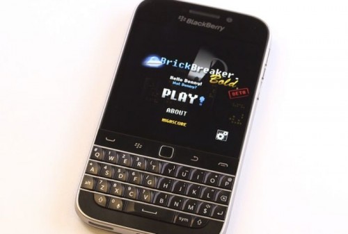 BlackBerry Classic için Brick Breaker Geliyor