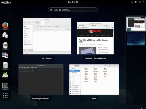 Fedora 21 Linux Tabanlı İşletim Sistemi Hazır