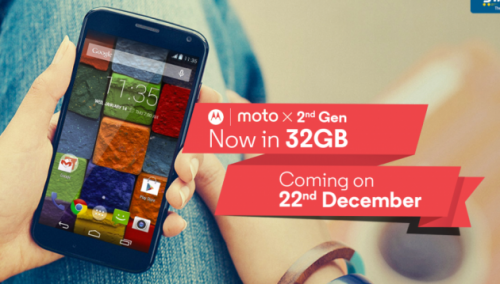 Hindistan'a 2. Nesil 32 GB Moto X Geliyor