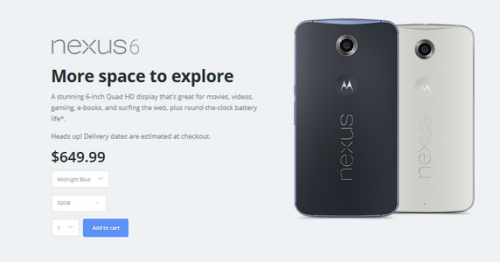 Nexus 6 Almak İsteyenlere İyi Haber